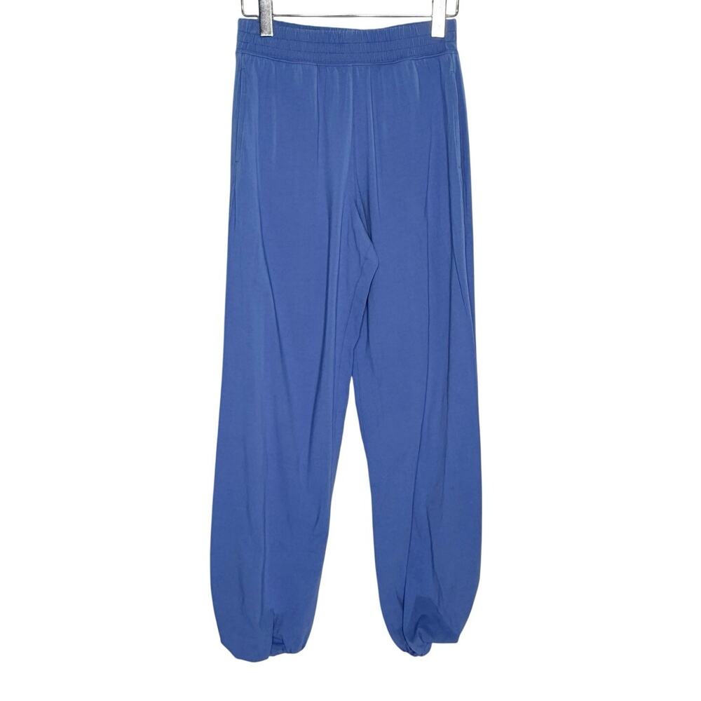 Free People Movement Womens Hot Shot High Rise Balloon Pants S Blue Ash